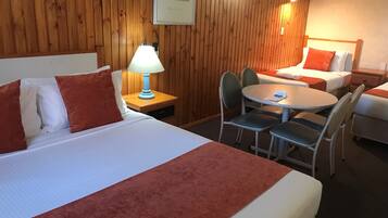 Family Room, Multiple Beds, Non Smoking | Laptop workspace, iron/ironing board, free WiFi, bed sheets