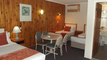 Family Room, Multiple Beds, Non Smoking | Laptop workspace, iron/ironing board, free WiFi, bed sheets