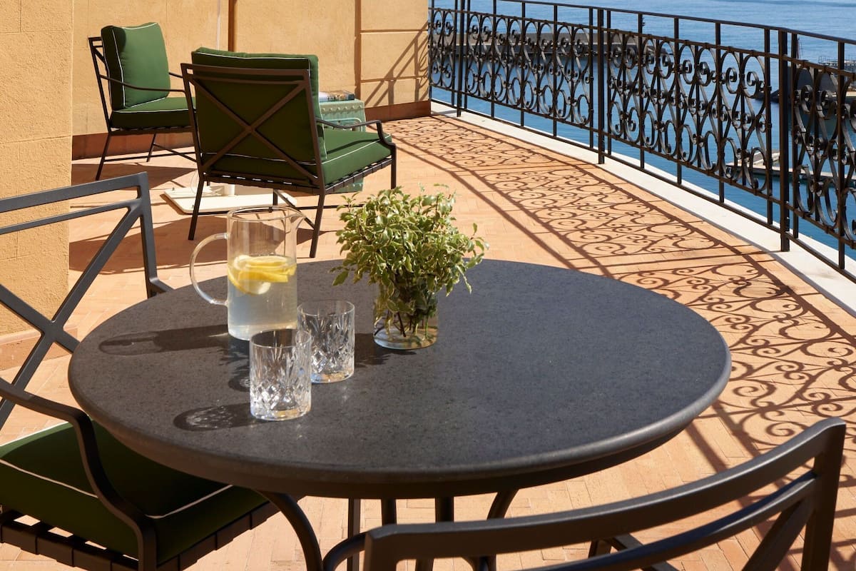 Deluxe Room, Terrace, Sea View | Terrace/patio