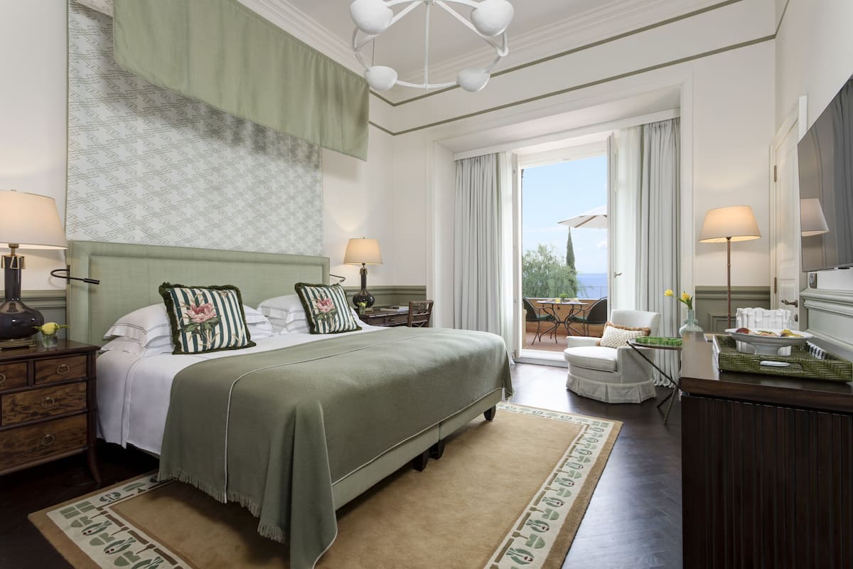 Deluxe-Zimmer, Terrasse, Meerblick