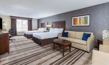 Suite, Multiple Beds | In-room safe, desk, laptop workspace, blackout curtains