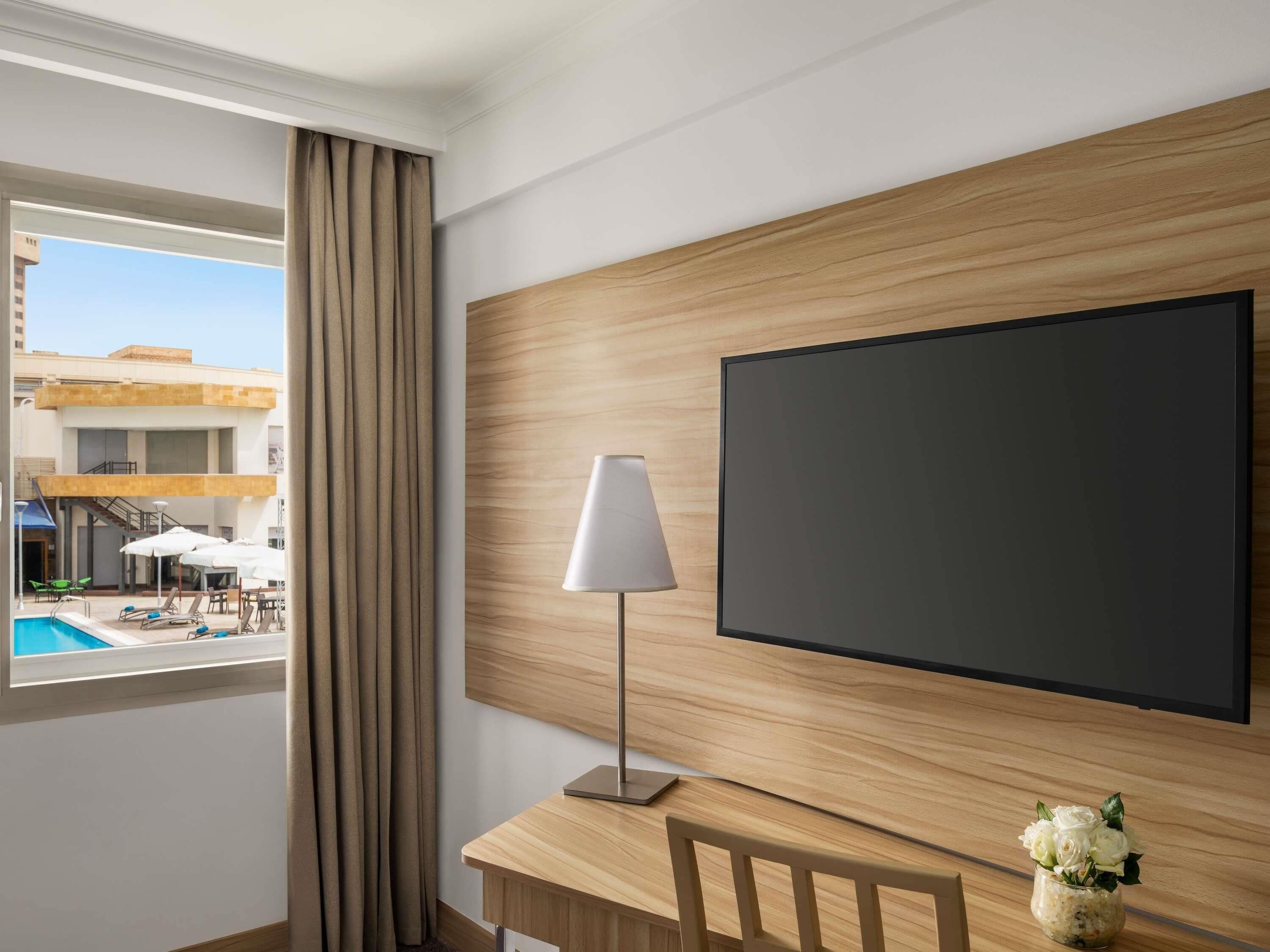 Minibar, in-room safe, desk, blackout drapes