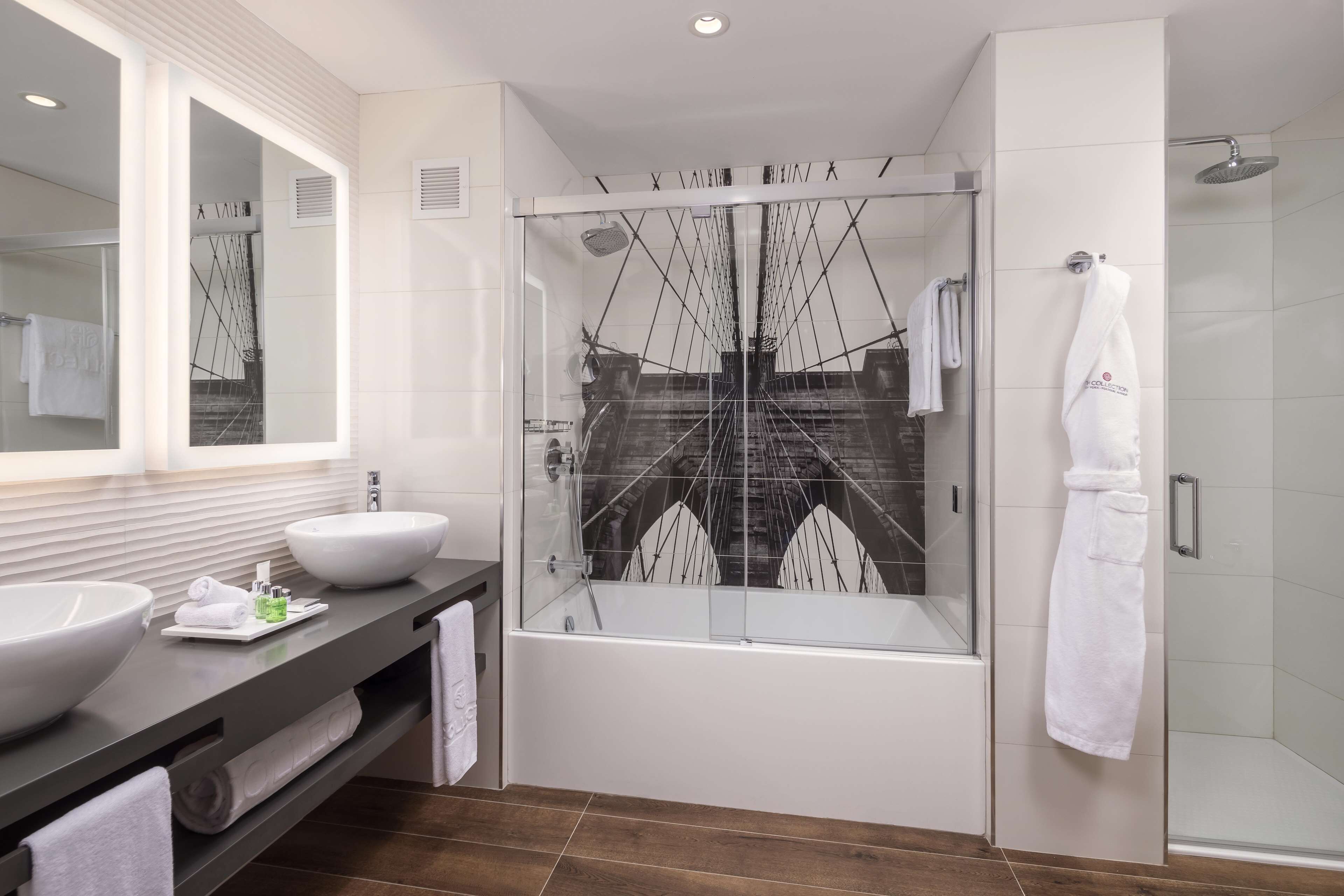 shower, rainfall showerhead, eco-friendly toiletries, hair dryer