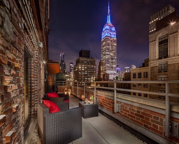 Premium Room, Terrace (View) | View from room at NH Collection New York Madison Avenue