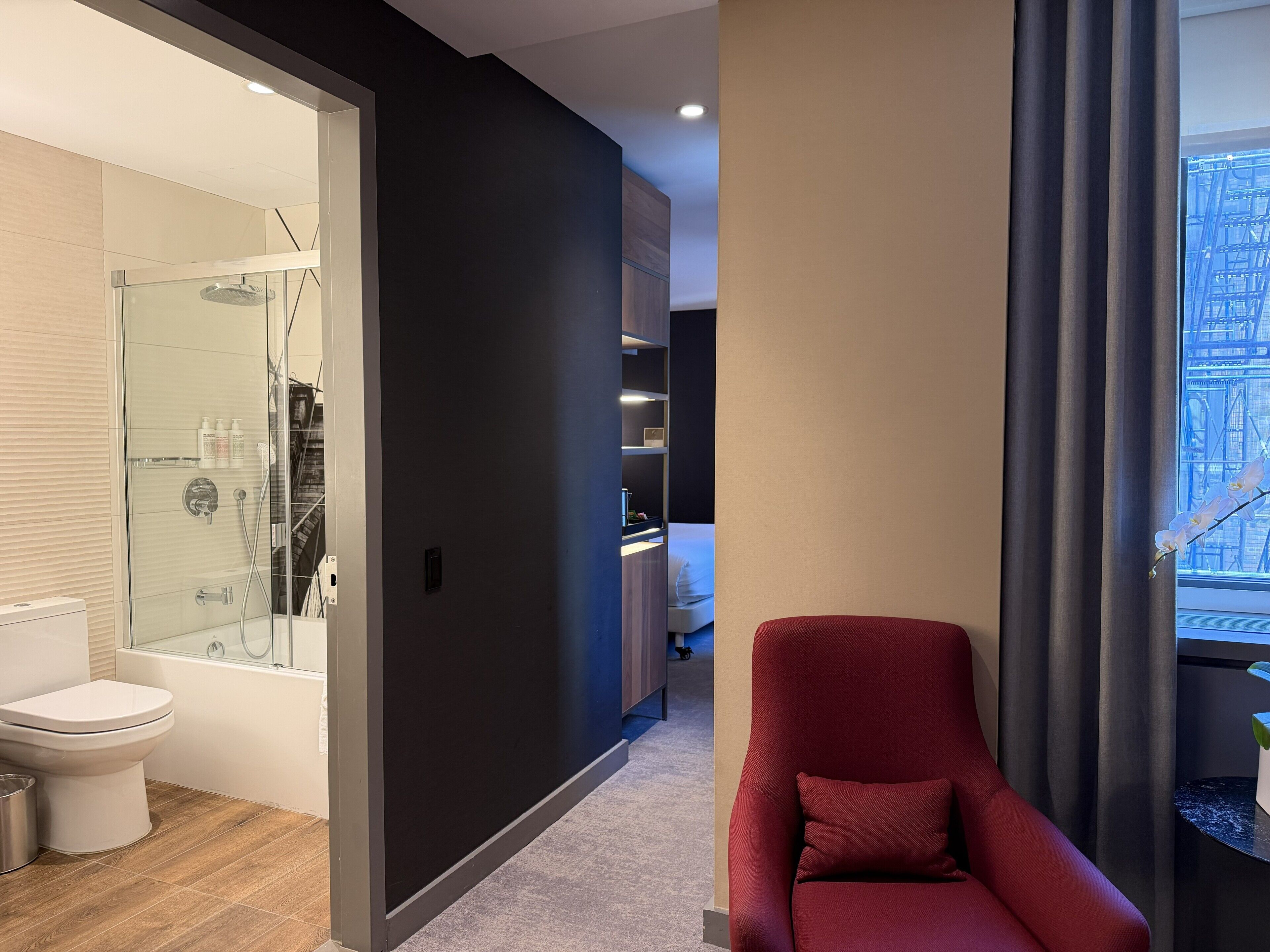 Minibar, in-room safe, desk, blackout drapes