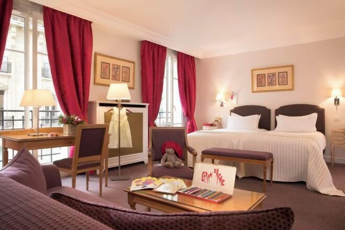 Ropa de cama hipoalergénica y minibar