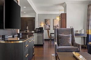 Standard Room, 2 Bedrooms | Living area | Flat-screen TV, DVD player