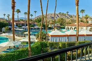 Balcony view - Omni Rancho Las Palmas Resort & Spa (Rancho Mirage)