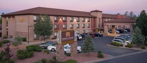 Façade de l’hébergement