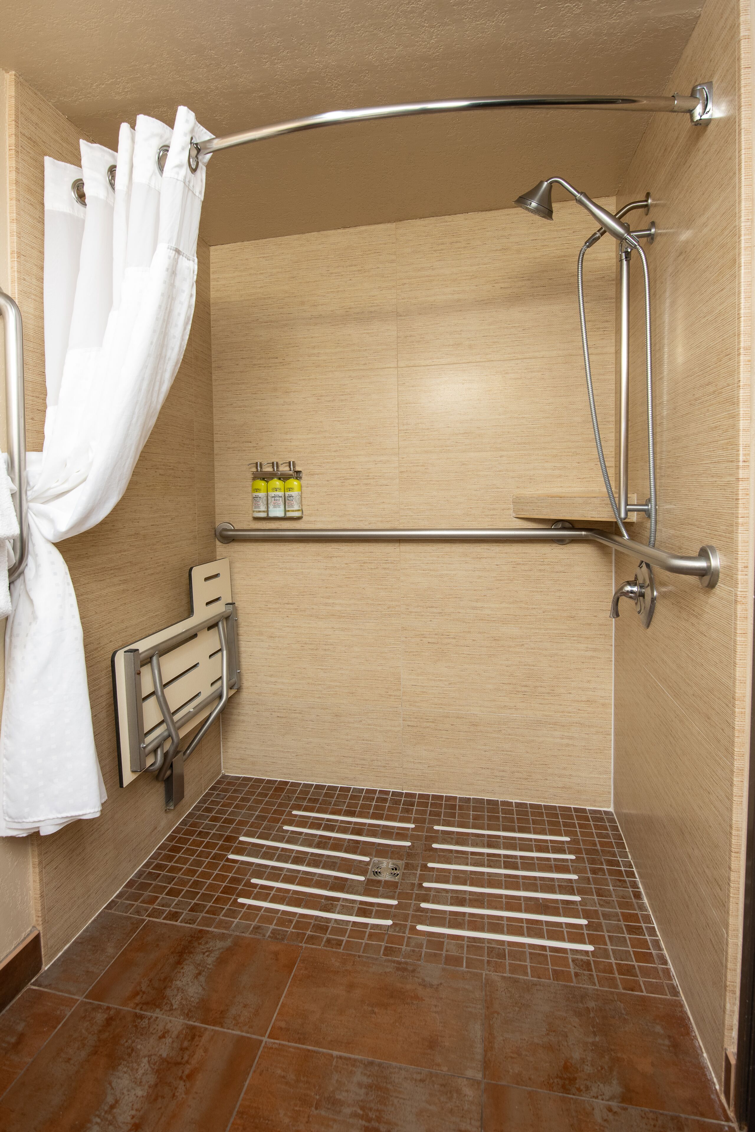 free toiletries, hair dryer, towels, soap