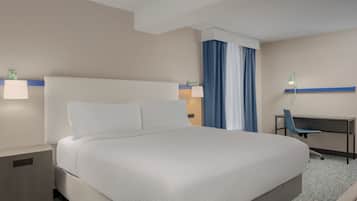 In-room safe, desk, iron/ironing board, free cribs/infant beds