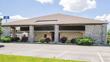 Fassade der Unterkunft