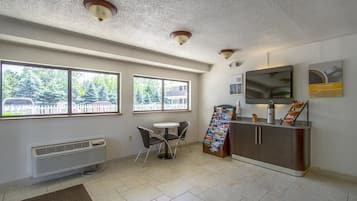 Sitteområde i lobbyen