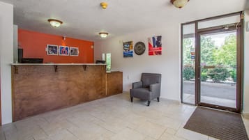 Sala de estar en el lobby