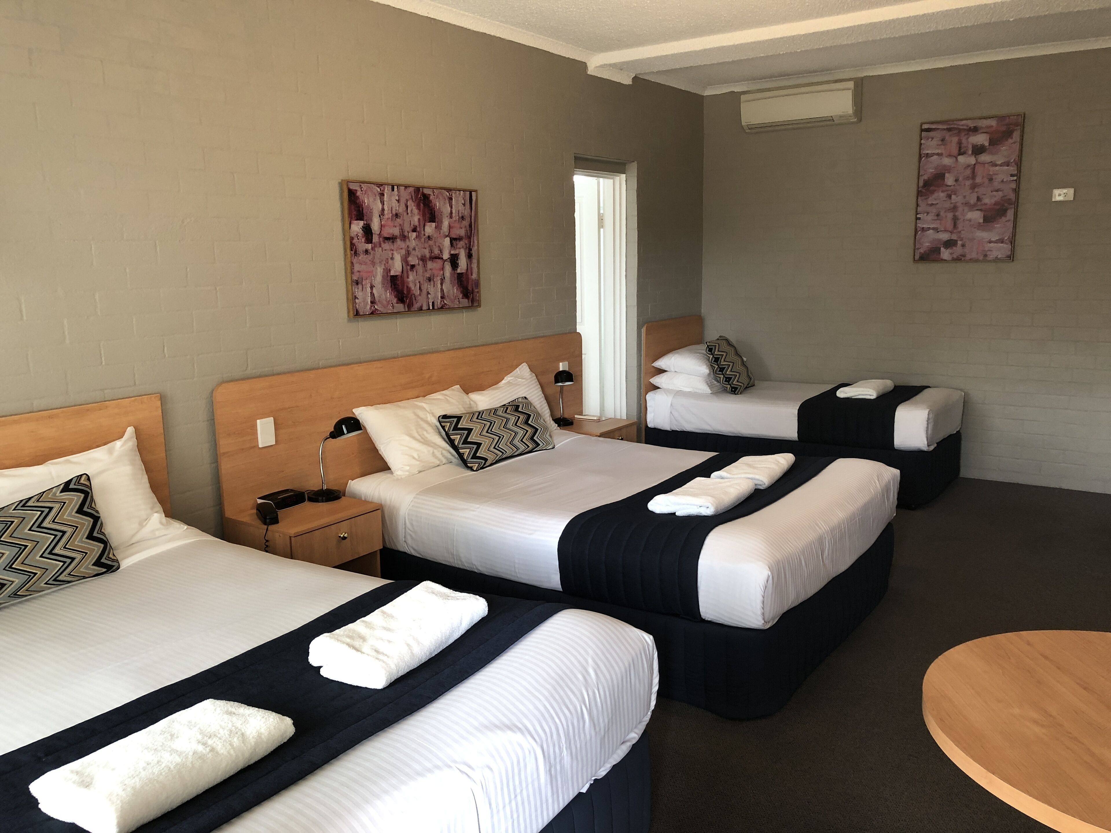 blackout curtains, soundproofing, iron/ironing board, free wifi