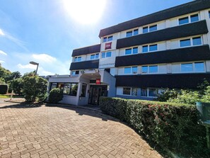 Voorkant van accommodatie