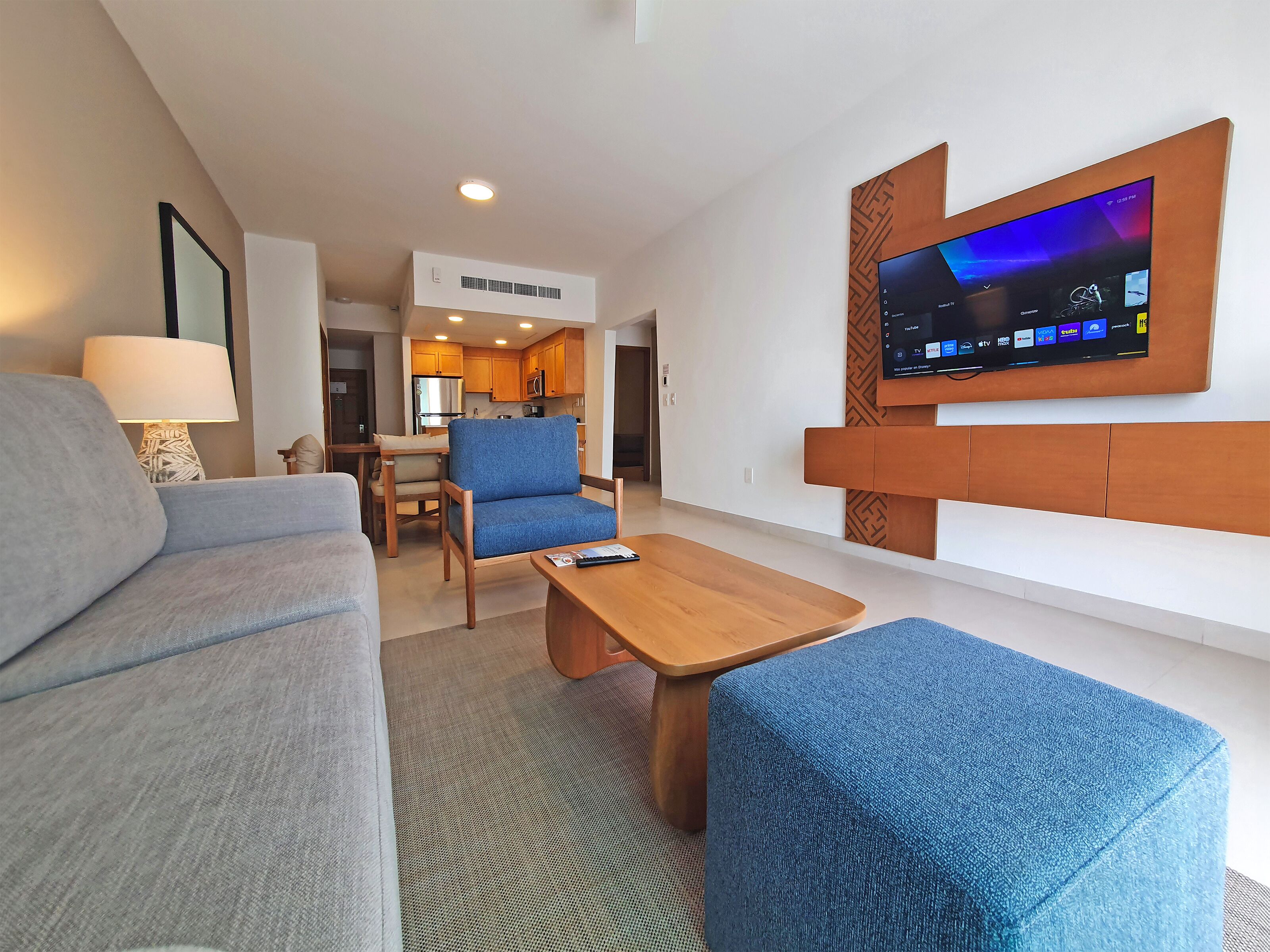 2 Bedroom Superior Suite Coba | Living area | 32-inch LCD TV with digital channels, TV