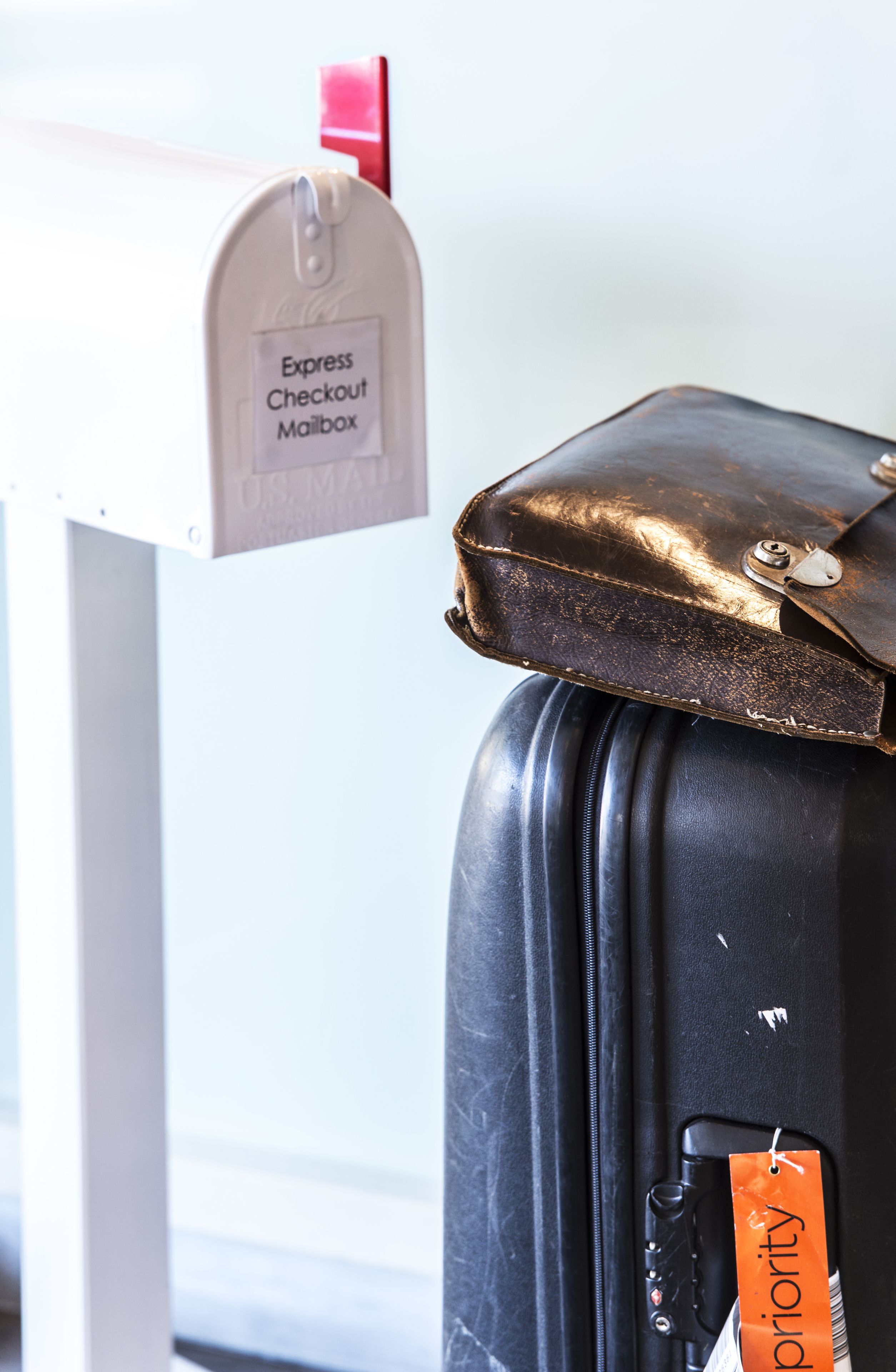 check-in/check-out kiosk