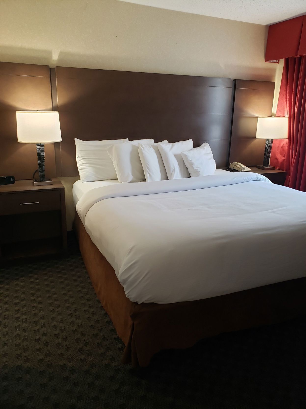 In-room safe, desk, blackout curtains, iron/ironing board