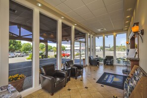 Sitzecke in der Lobby