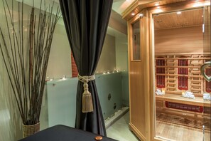 Sauna seca, sauna a vapor, tratamentos corporais, hidroterapia
