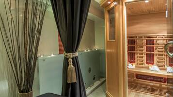 Sauna, baño de vapor, tratamientos corporales y hidroterapia