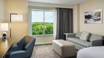 Premium bedding, in-room safe, desk, blackout curtains