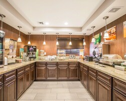 Free buffet breakfast