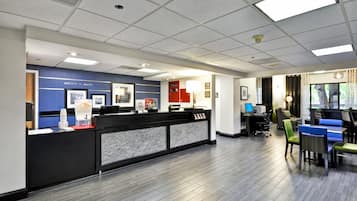 Check-in/check-out kiosk