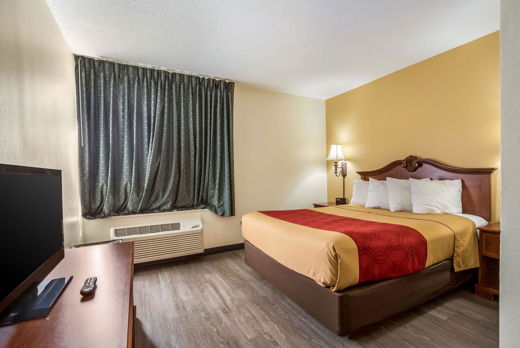 Premium bedding, pillowtop beds, individually decorated