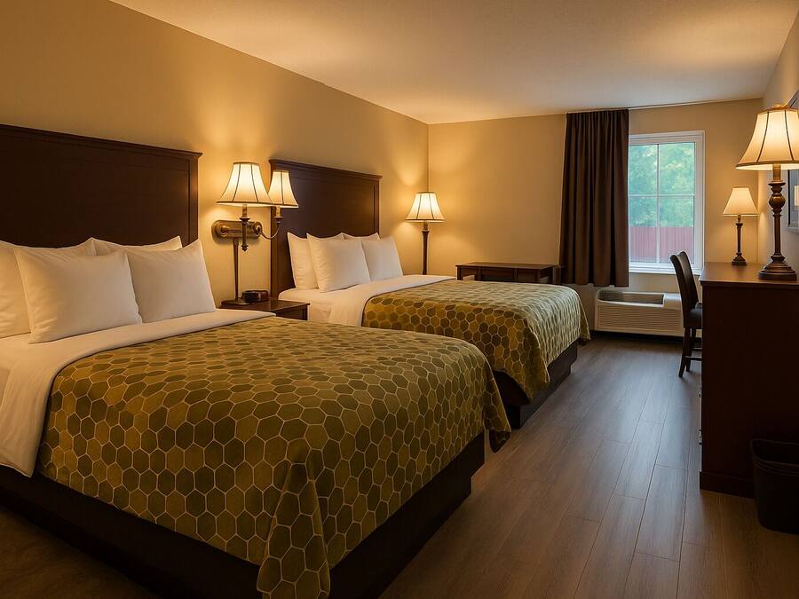 Standard Room, 2 Queen Beds, Non Smoking | Premium bedding, pillow-top beds, individually decorated