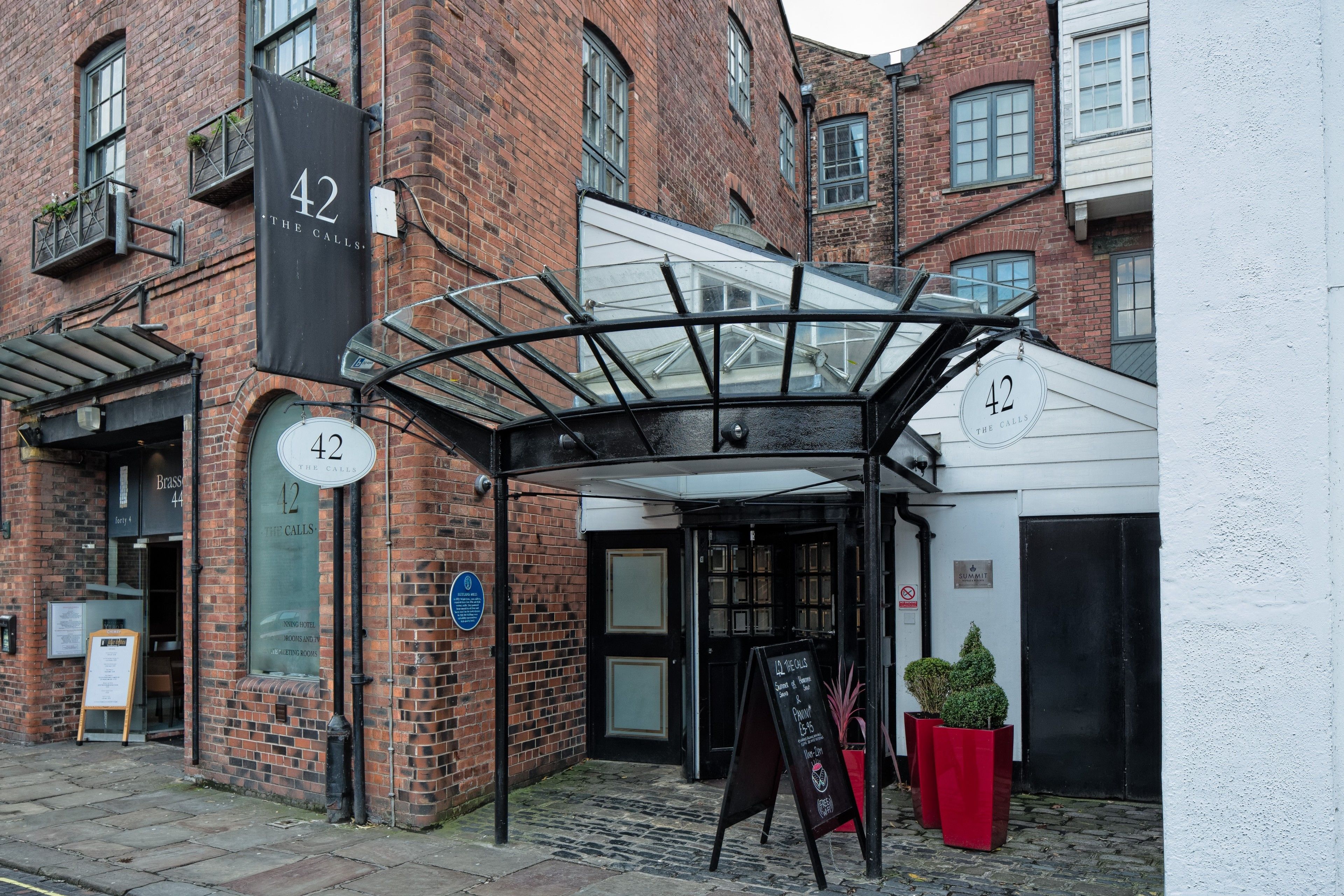 Entrada de la propiedad