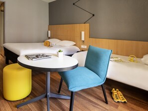 Premium bedding, in-room safe, desk, soundproofing