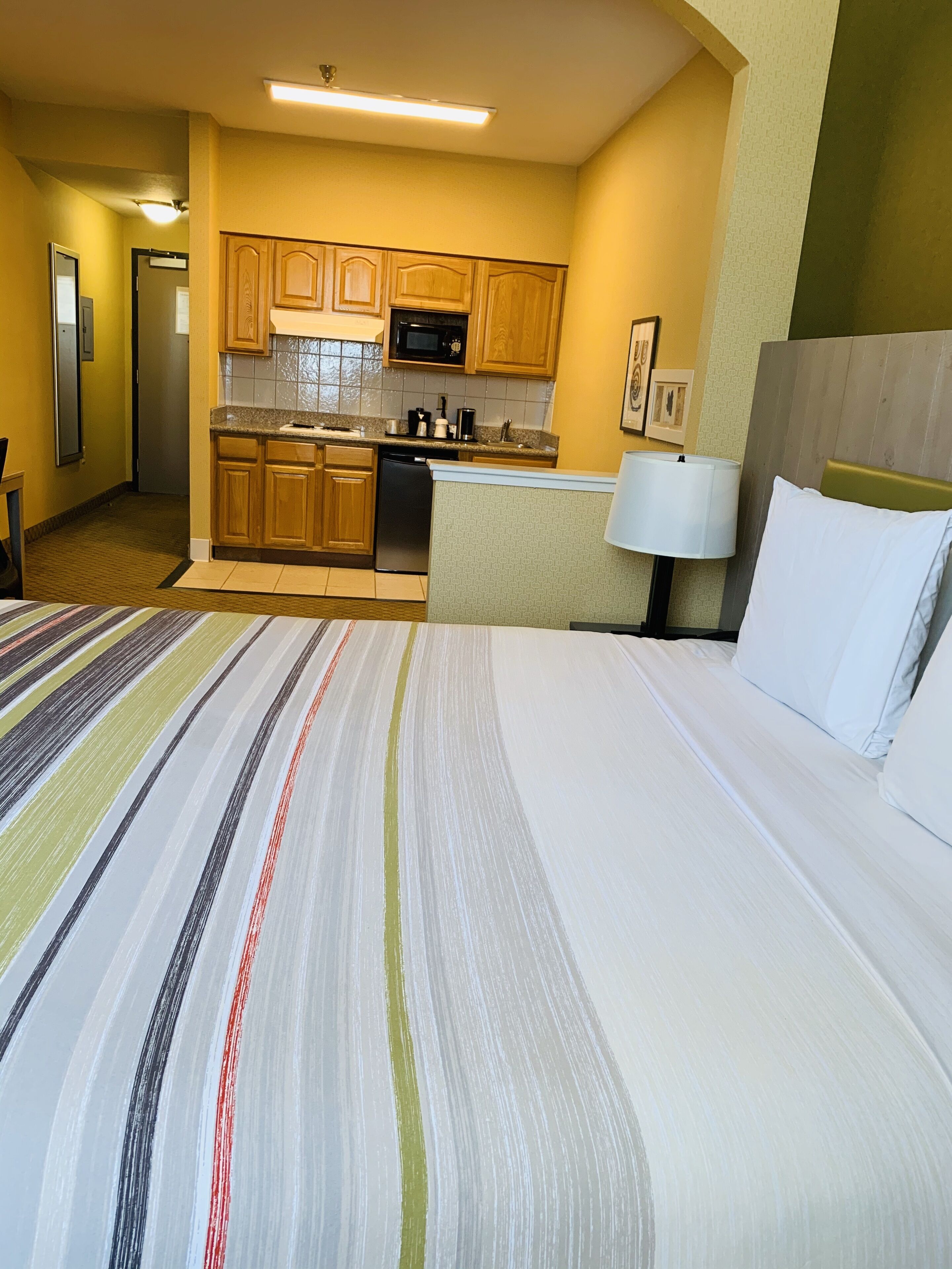 studio suite, 1 king bed, non smoking | desk, iron/ironing board, free wifi, bed sheets