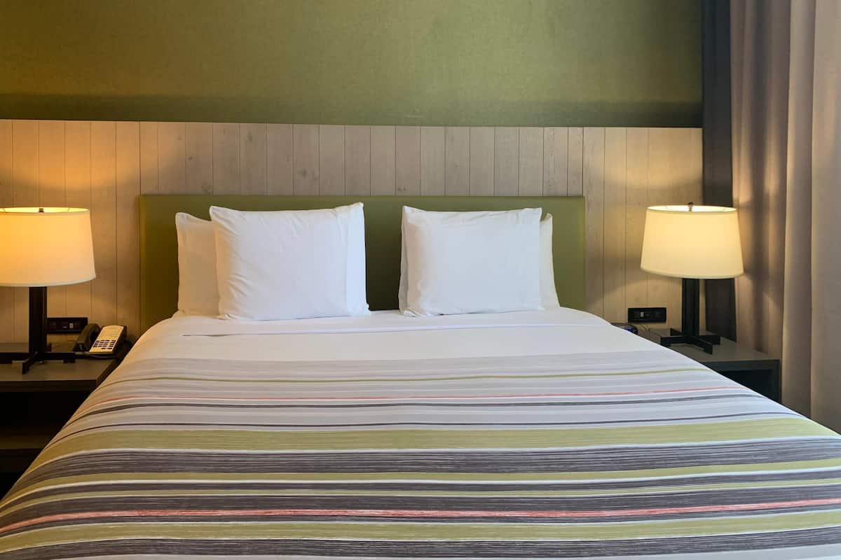 Desk, iron/ironing board, free WiFi, bed sheets