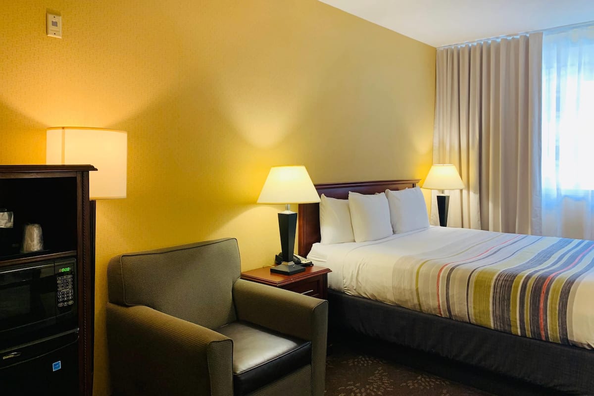 Desk, iron/ironing board, free WiFi, bed sheets