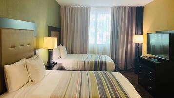 Desk, iron/ironing board, free WiFi, bed sheets