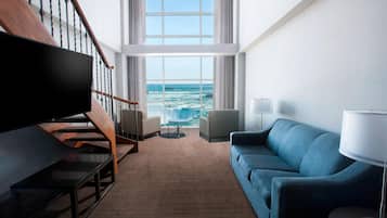 49-inch LCD TV with cable channels, TV, pay films