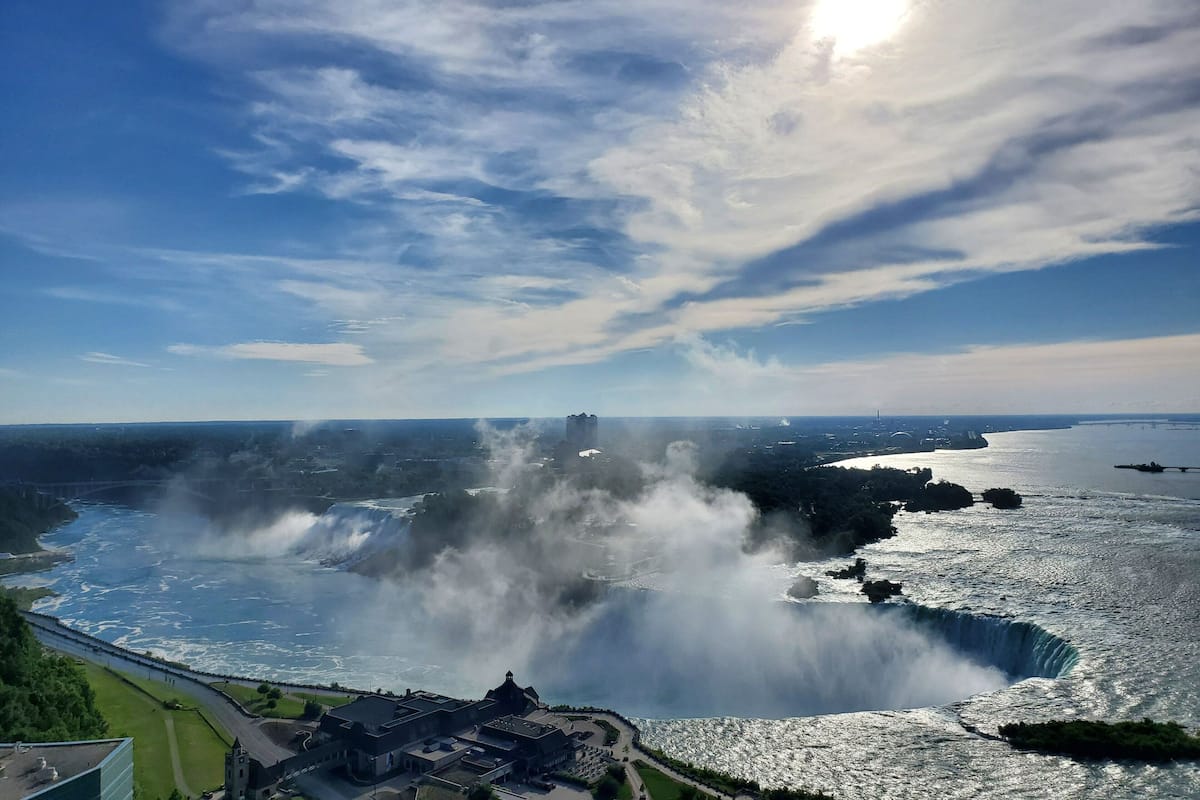 Vista desde la propiedad