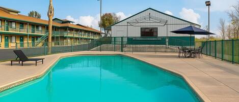 Seasonal outdoor pool