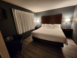 Honeymoon Studio Suite | Laptop workspace, iron/ironing board, travel crib, free WiFi