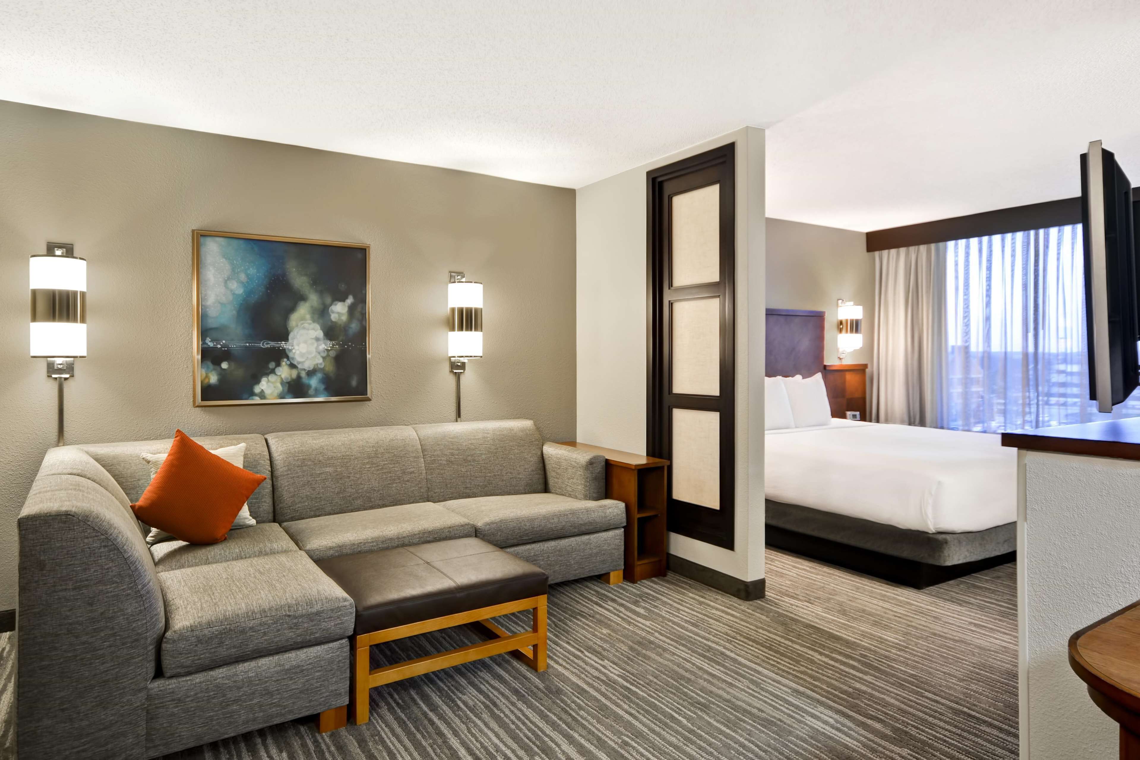 42-inch flat-screen tv with premium tv channels, tv, pay films