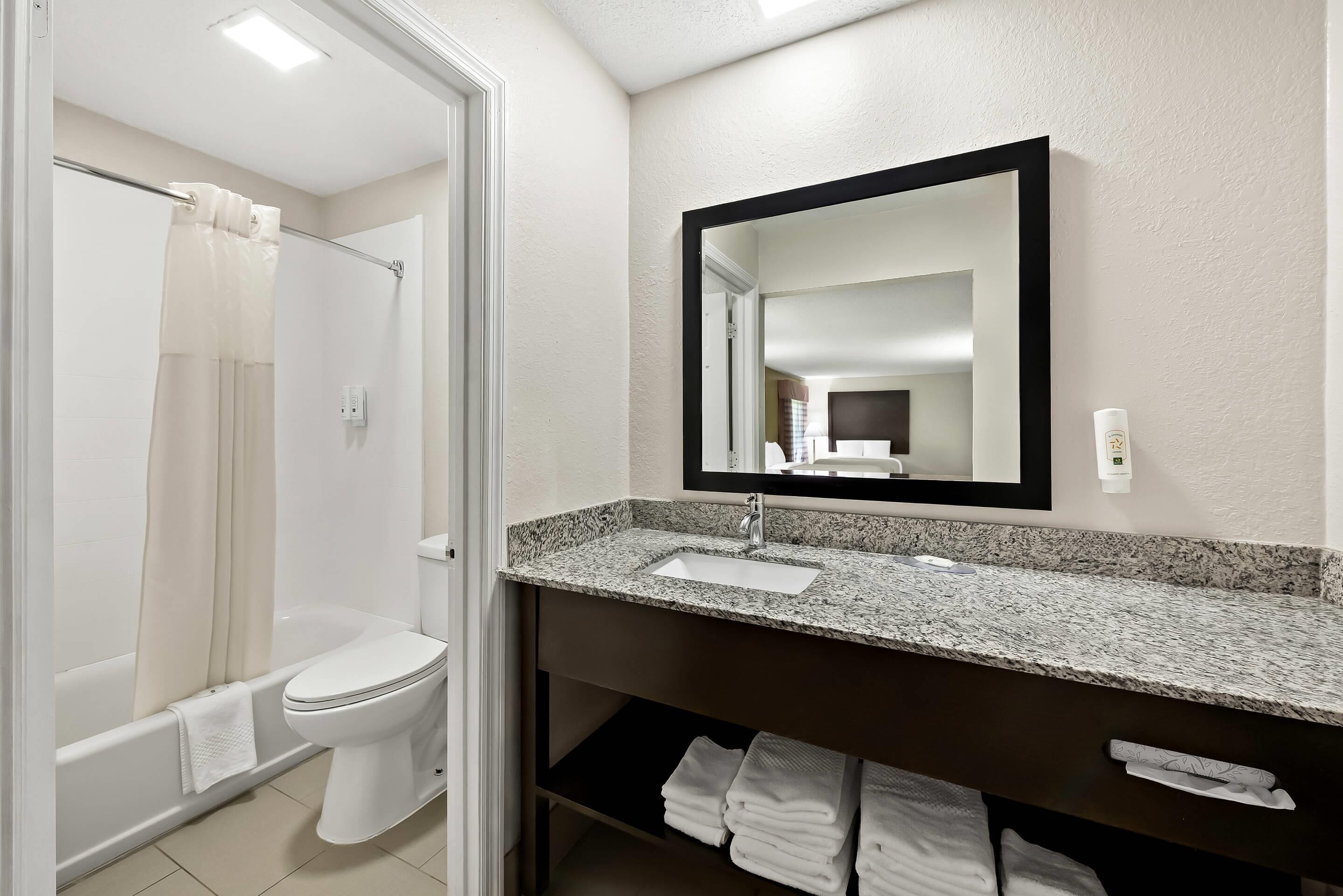 Standard Room, Multiple Beds, Non Smoking | Desk, blackout drapes, iron/ironing board, free cribs/infant beds