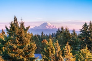 Chambre Premium, 2 grands lits, balcon, vue montagne | Vue de la chambre