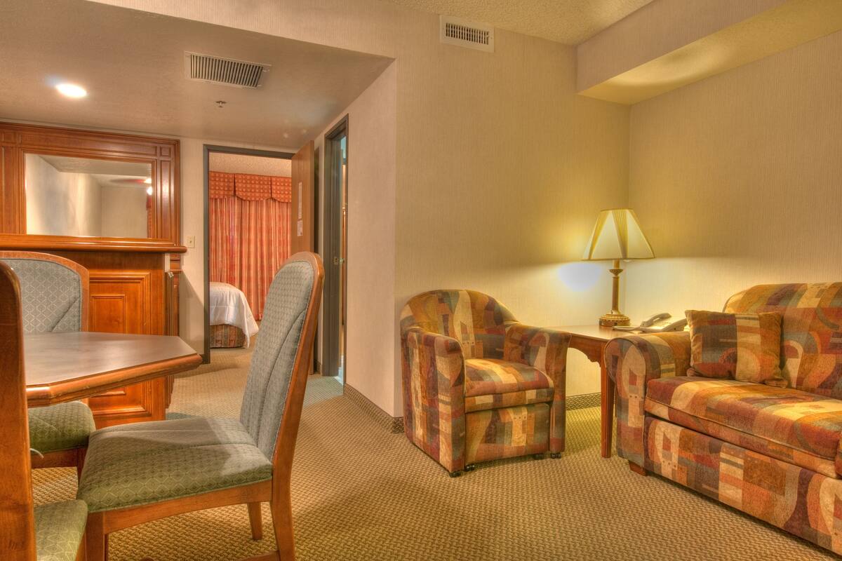 46-inch flat-screen tv with cable channels