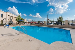 Seasonal outdoor pool