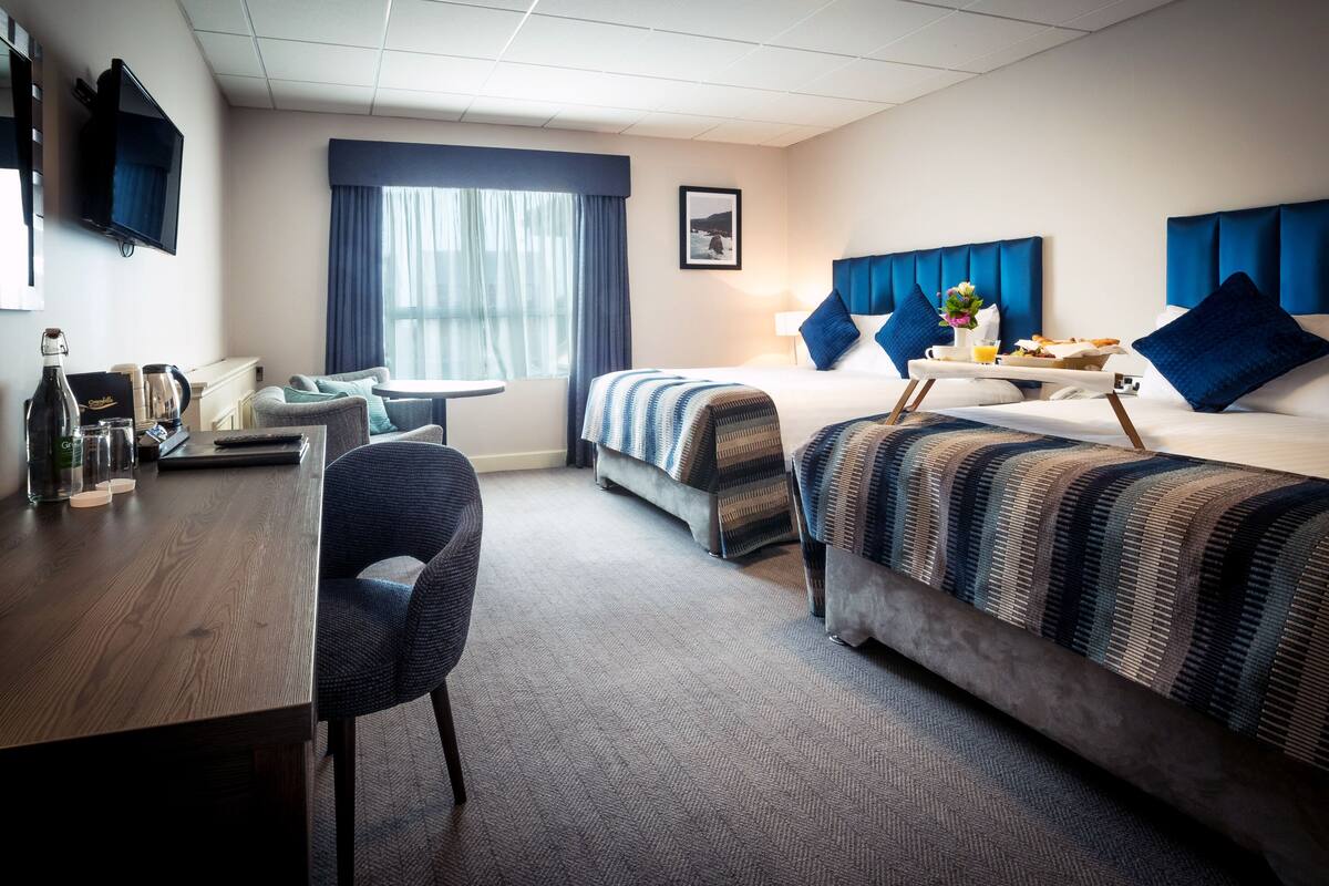 In-room safe, desk, iron/ironing board (on request), free WiFi