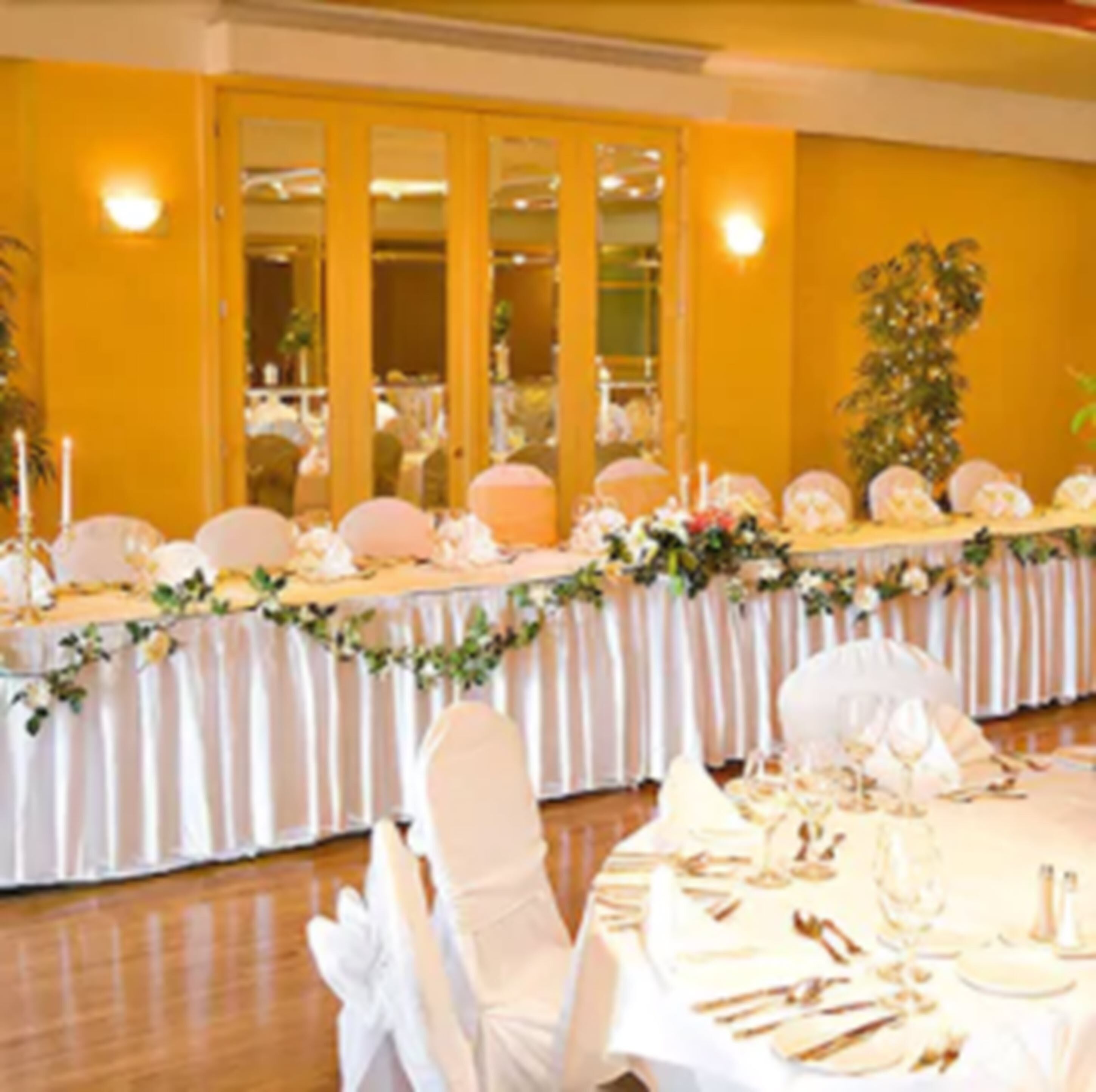 indoor wedding