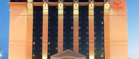 Majoituspaikan sisäänkäynti