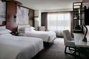 Room, 2 Double Beds | Premium bedding, down comforters, pillowtop beds, in-room safe